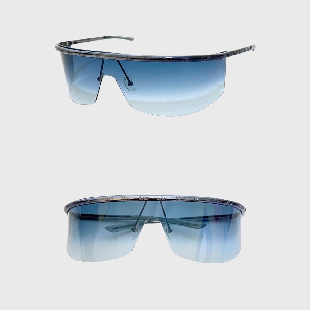 DIOR ‘IROQUOI’ SHIELD WRAP SUNGLASSES
